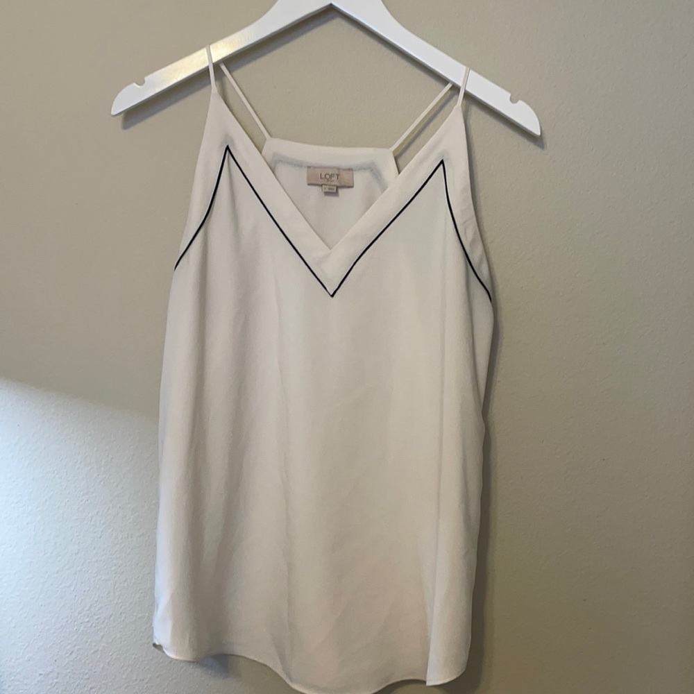 Spaghetti strap blouse from Loft